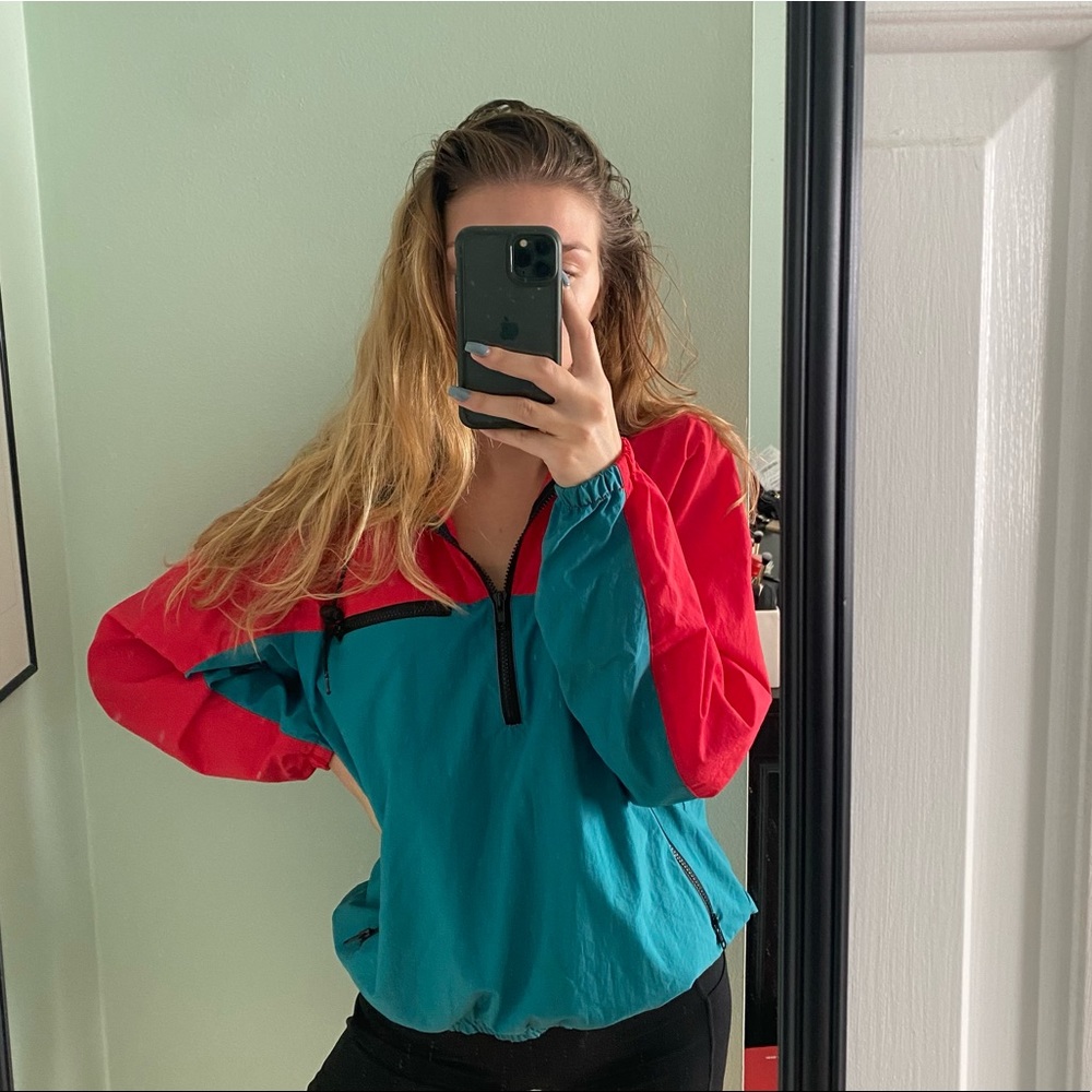 Vintage 90s Lightweight Quarter Zip Jacket